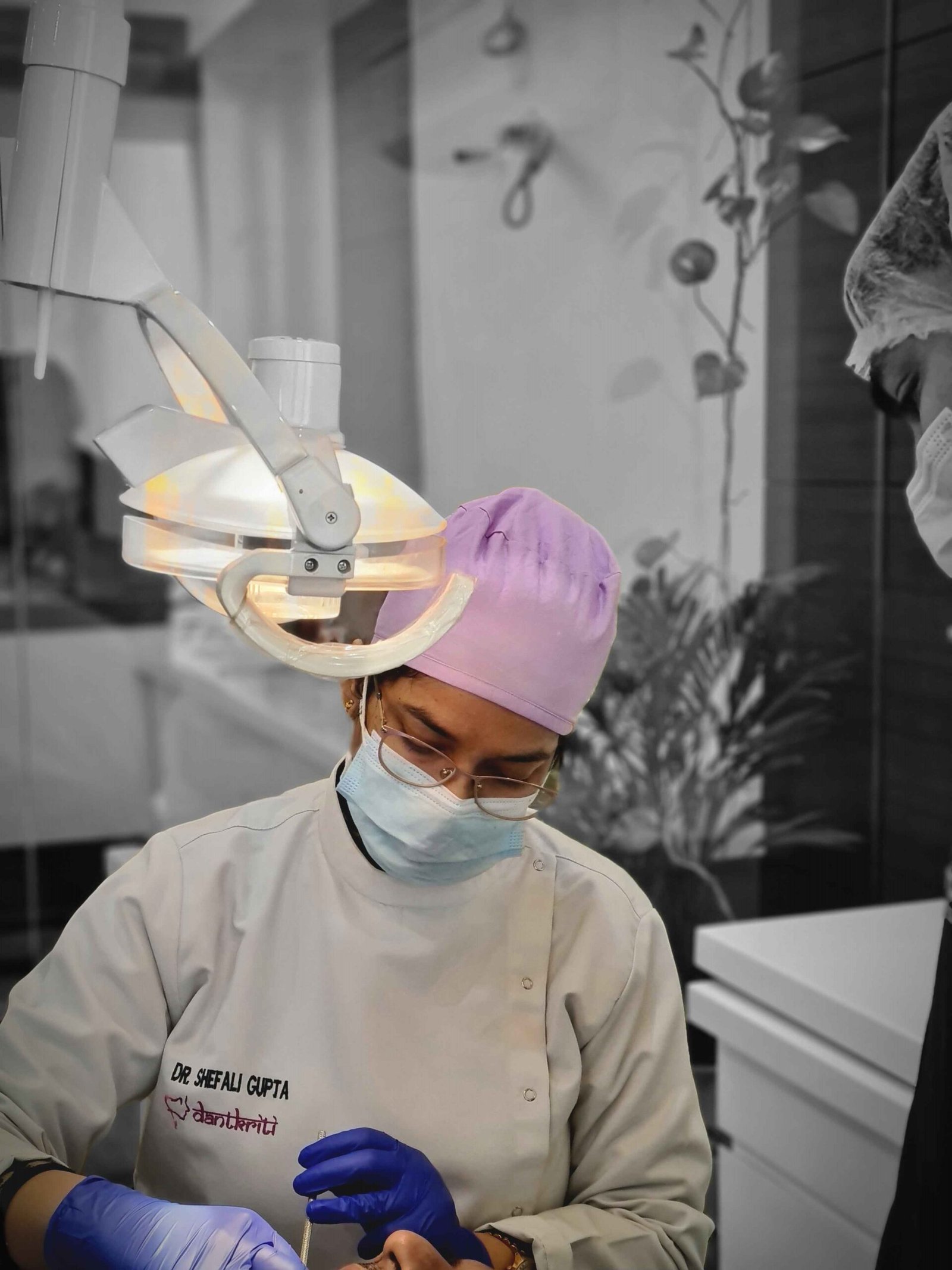 Dr.Shefali doing Veneers
